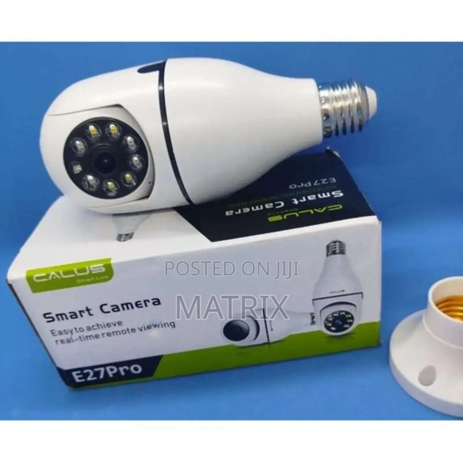 E27 360° PTZ Bulb Wifi Camera With Ai Tracking and Night Vision