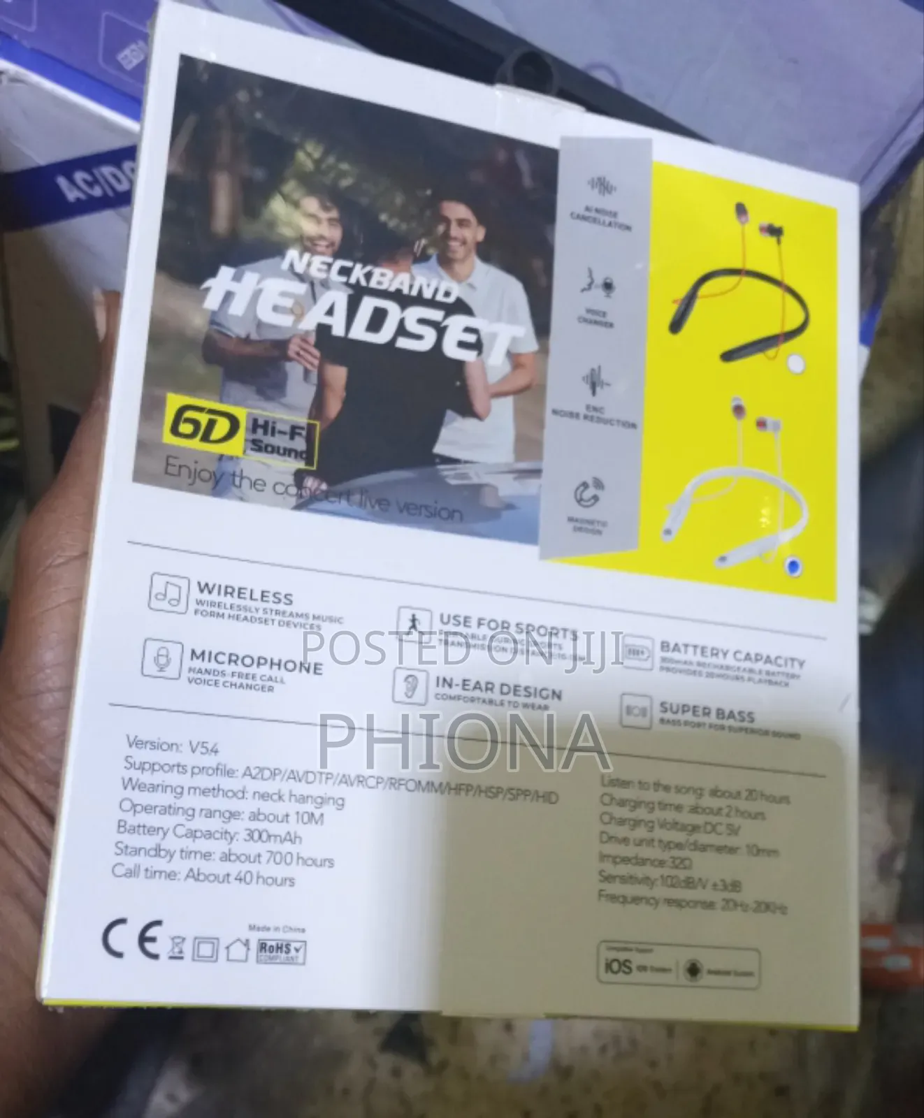 Headneck Headset