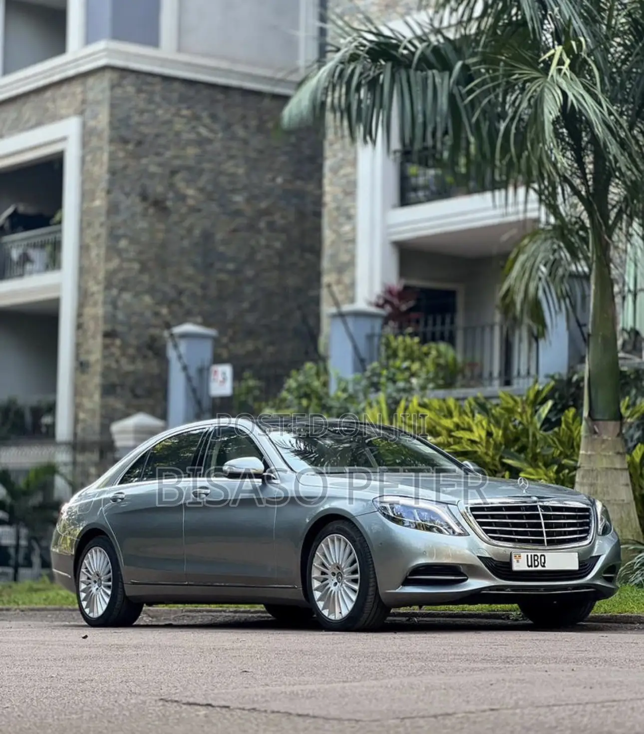Mercedes-Benz S-Class S 500 4MATIC (W222) 2014 Silver