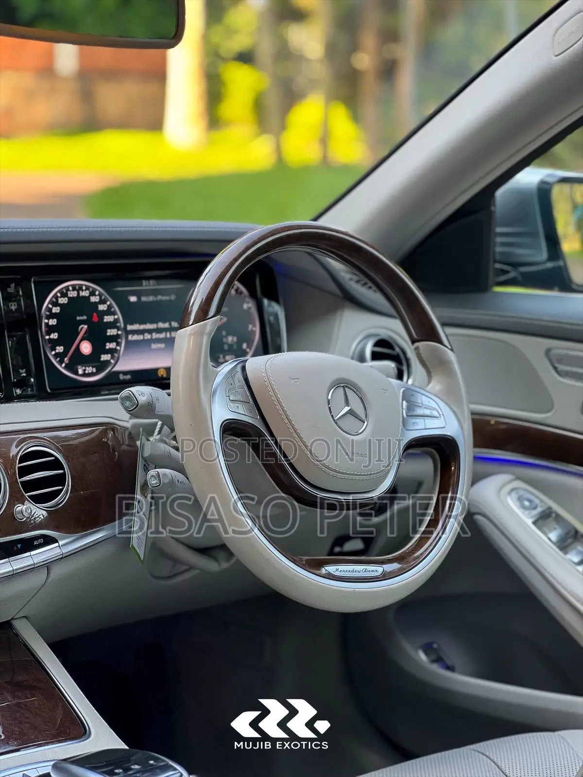Mercedes-Benz S-Class S 500 4MATIC (W222) 2014 Silver