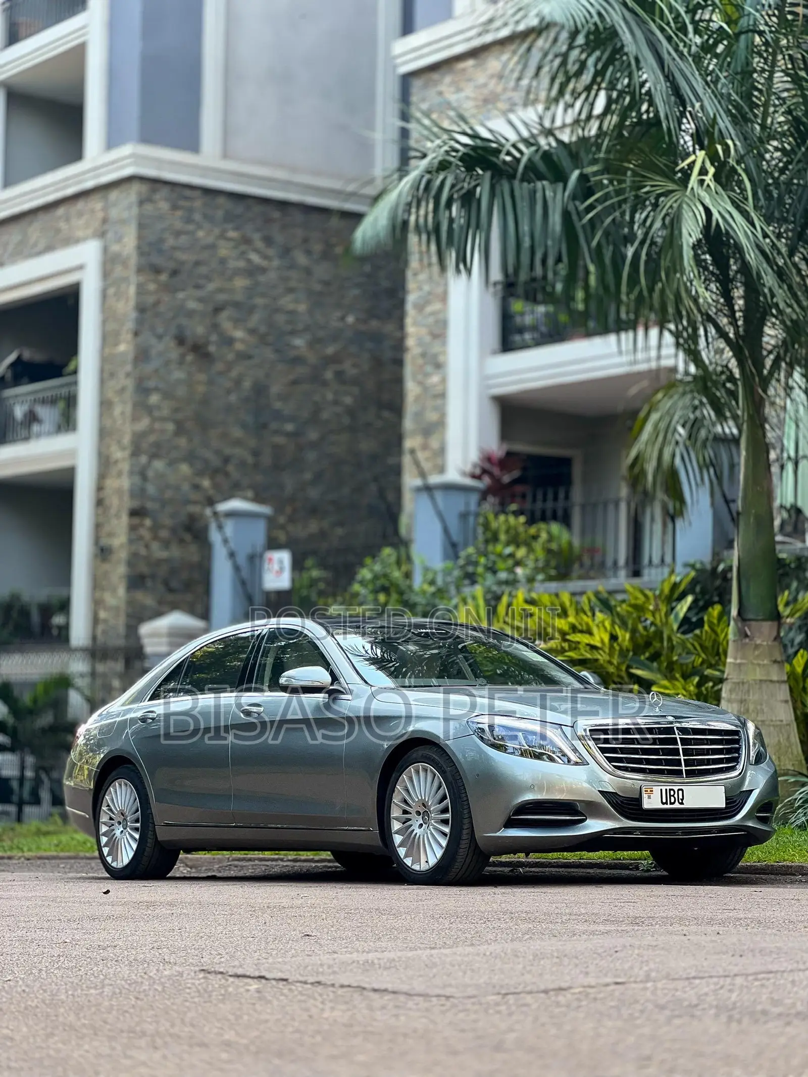 Mercedes-Benz S-Class S 500 4MATIC (W222) 2014 Silver