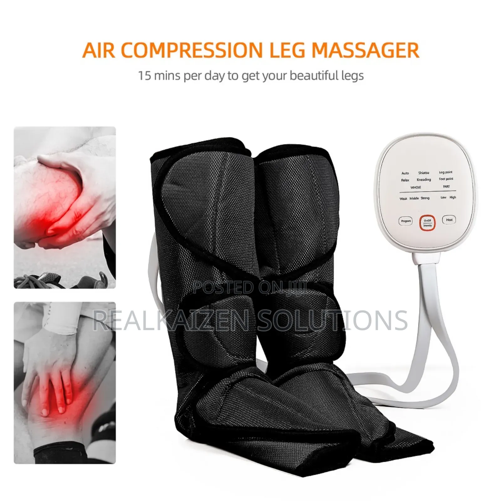 Leg| Calf Foot Intelligent Air Compression Massager With Heat