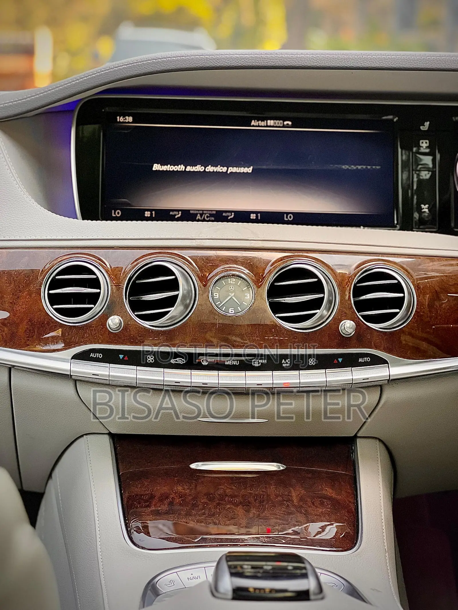 Mercedes-Benz S-Class S 500 4MATIC (W222) 2014 Silver
