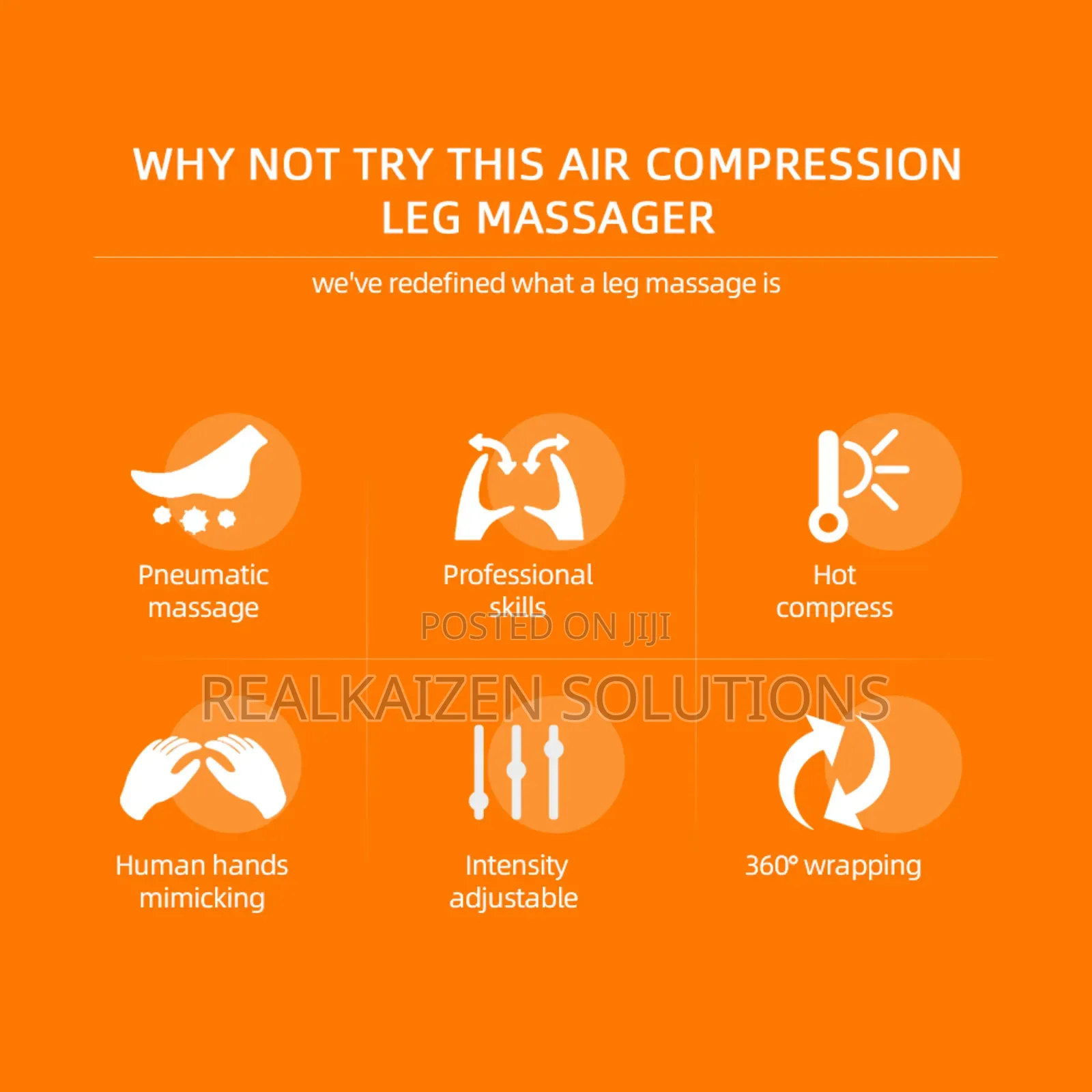Leg| Calf Foot Intelligent Air Compression Massager With Heat