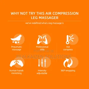 Leg| Calf Foot Intelligent Air Compression Massager With Heat