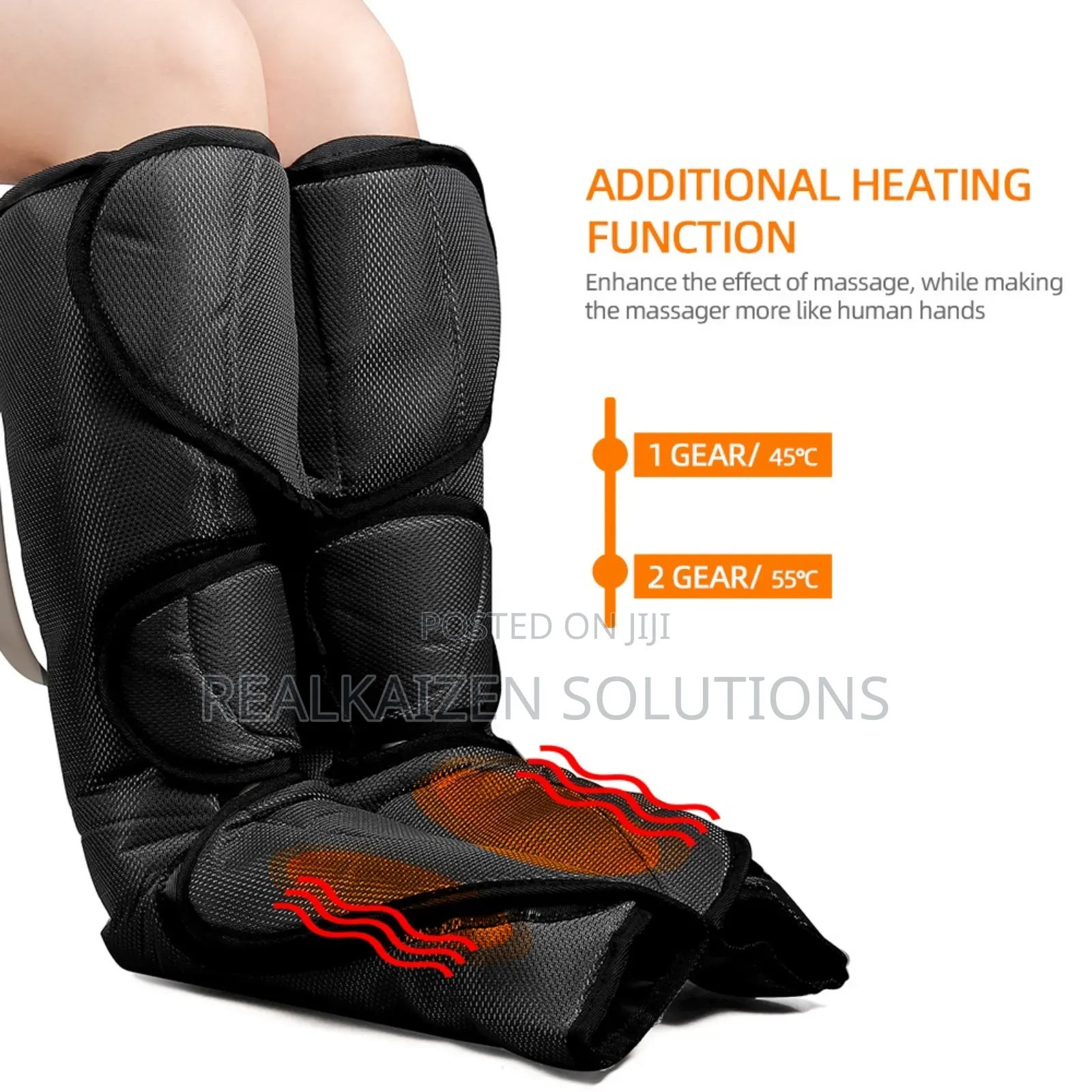 Leg| Calf Foot Intelligent Air Compression Massager With Heat