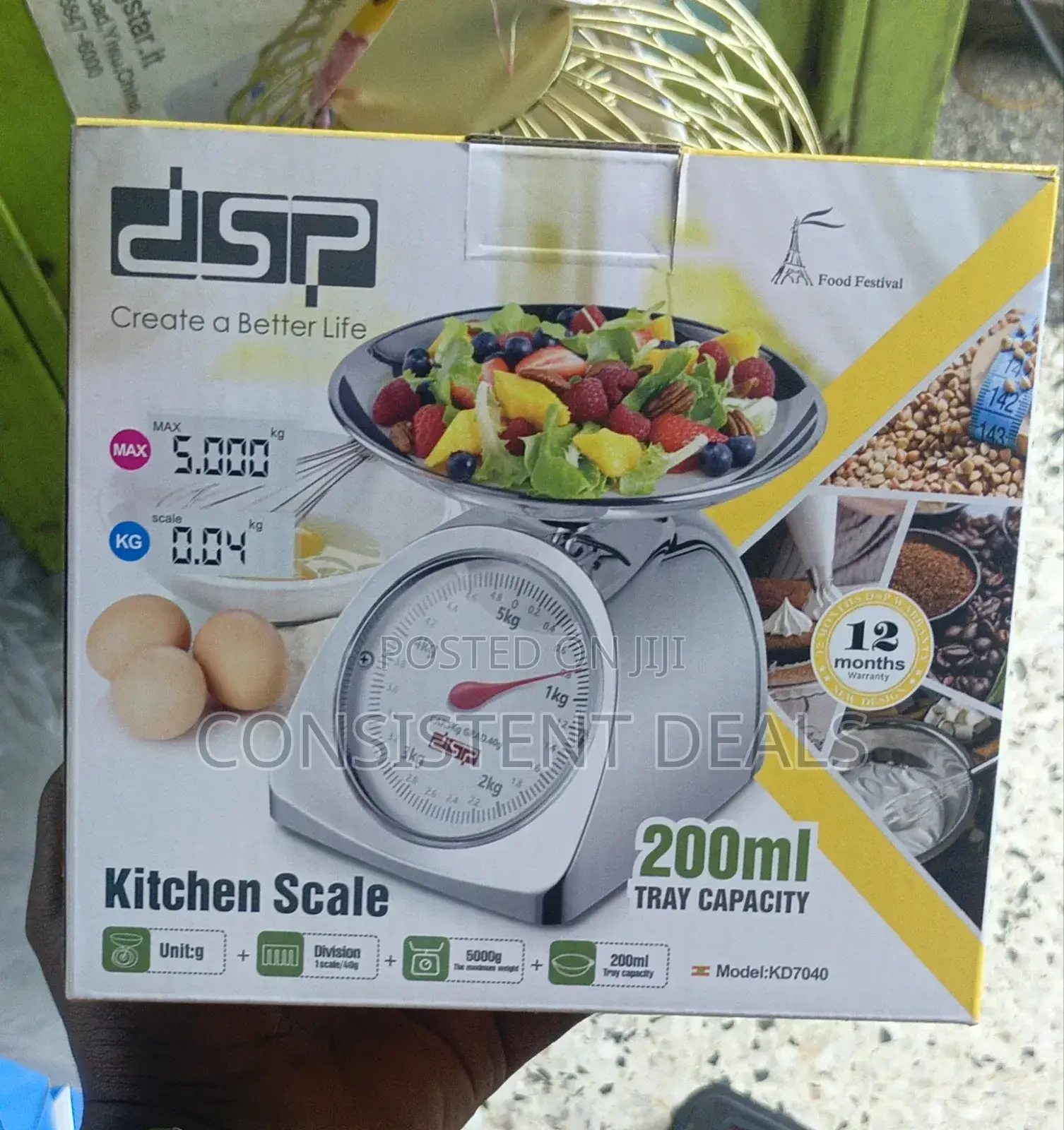DSP Kitchen Scale
