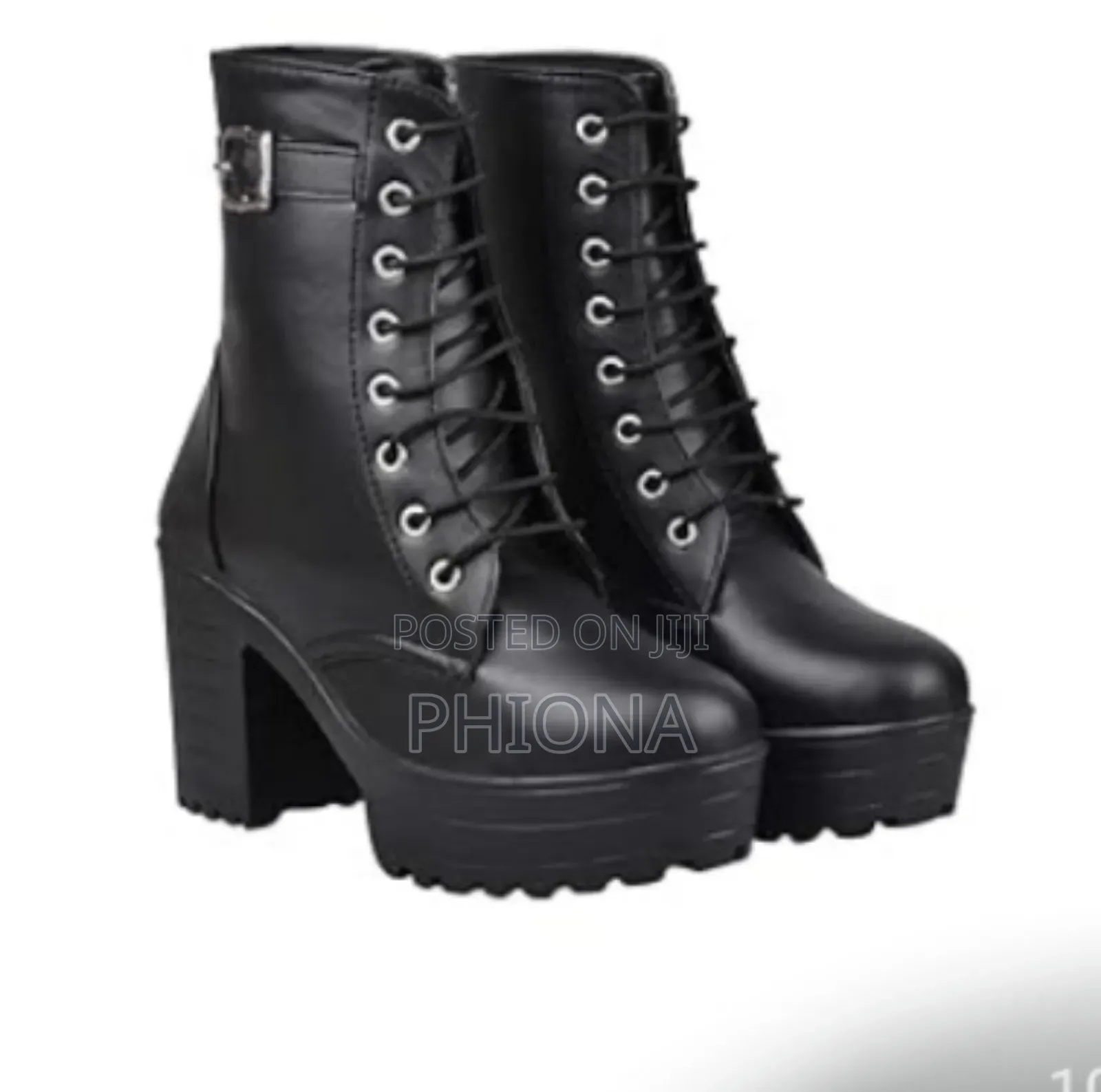 Ladies High Blocked Boot
