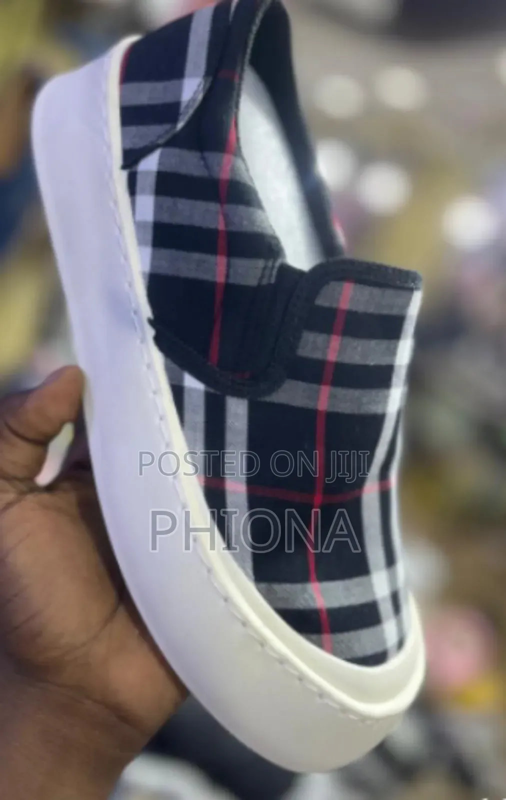 Men's Checkered Shoes