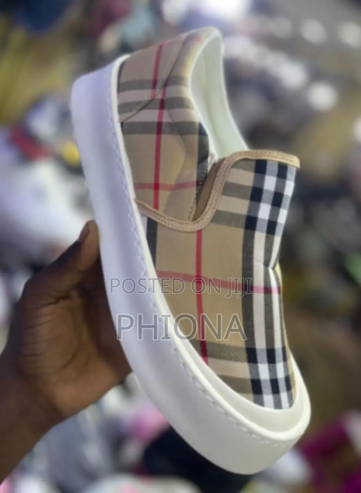 Men's Checkered Shoes
