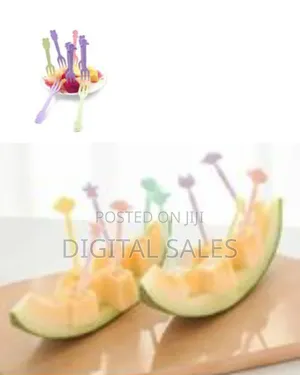 100 PCS Disposable Plastic Food Picks Fruit Forks Tasting Appetizer
