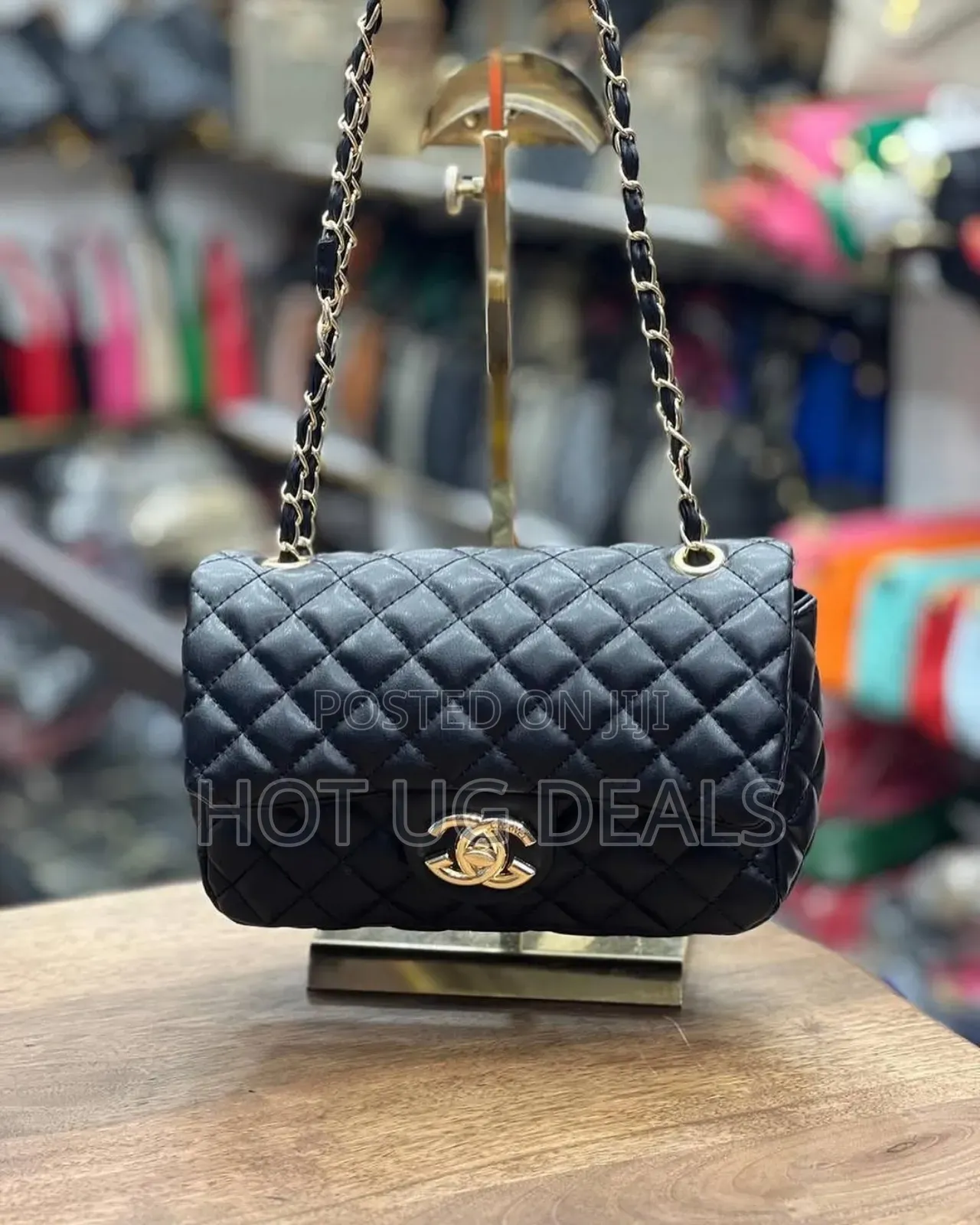 Ladies Designer Handbags- Black
