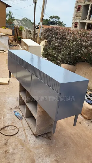 Long Tv Table Gray Color