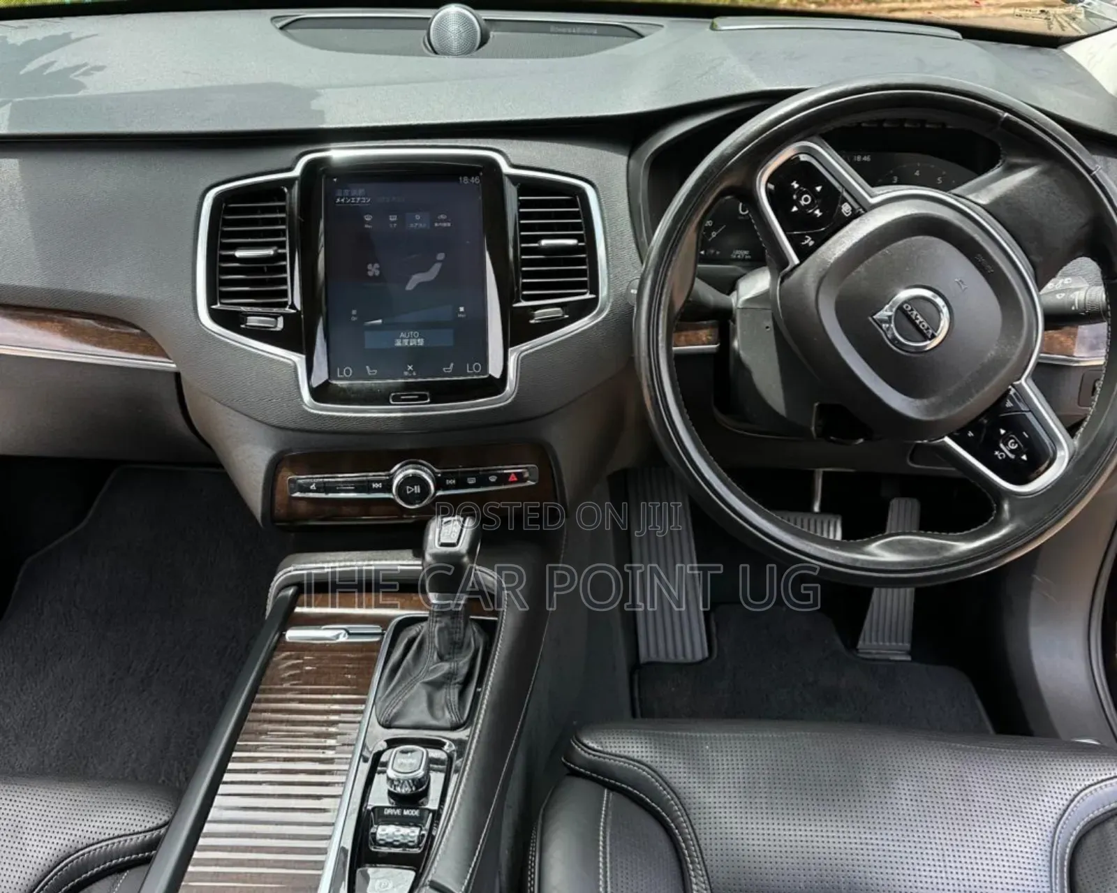 Volvo XC90 T6 Inscription AWD (2.0L 4cyl 8A) 2016 Black