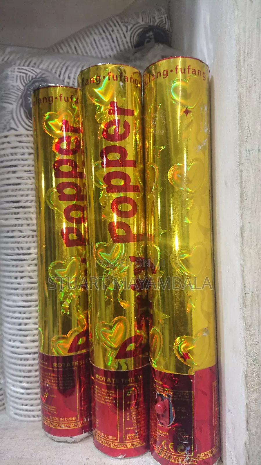 Party Poppers