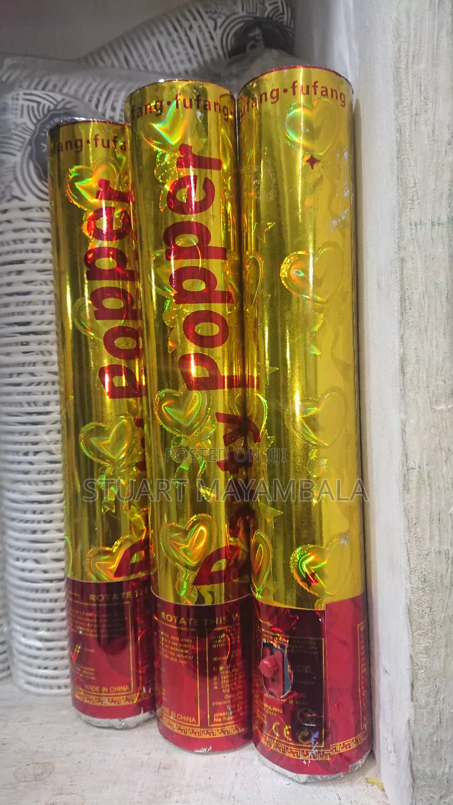 Party Poppers