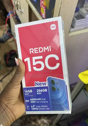New Xiaomi Redmi 15C 4G 256 GB Blue