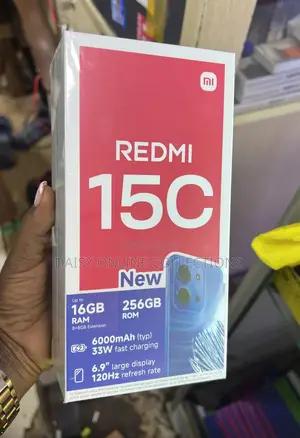 New Xiaomi Redmi 15C 4G 256 GB Blue