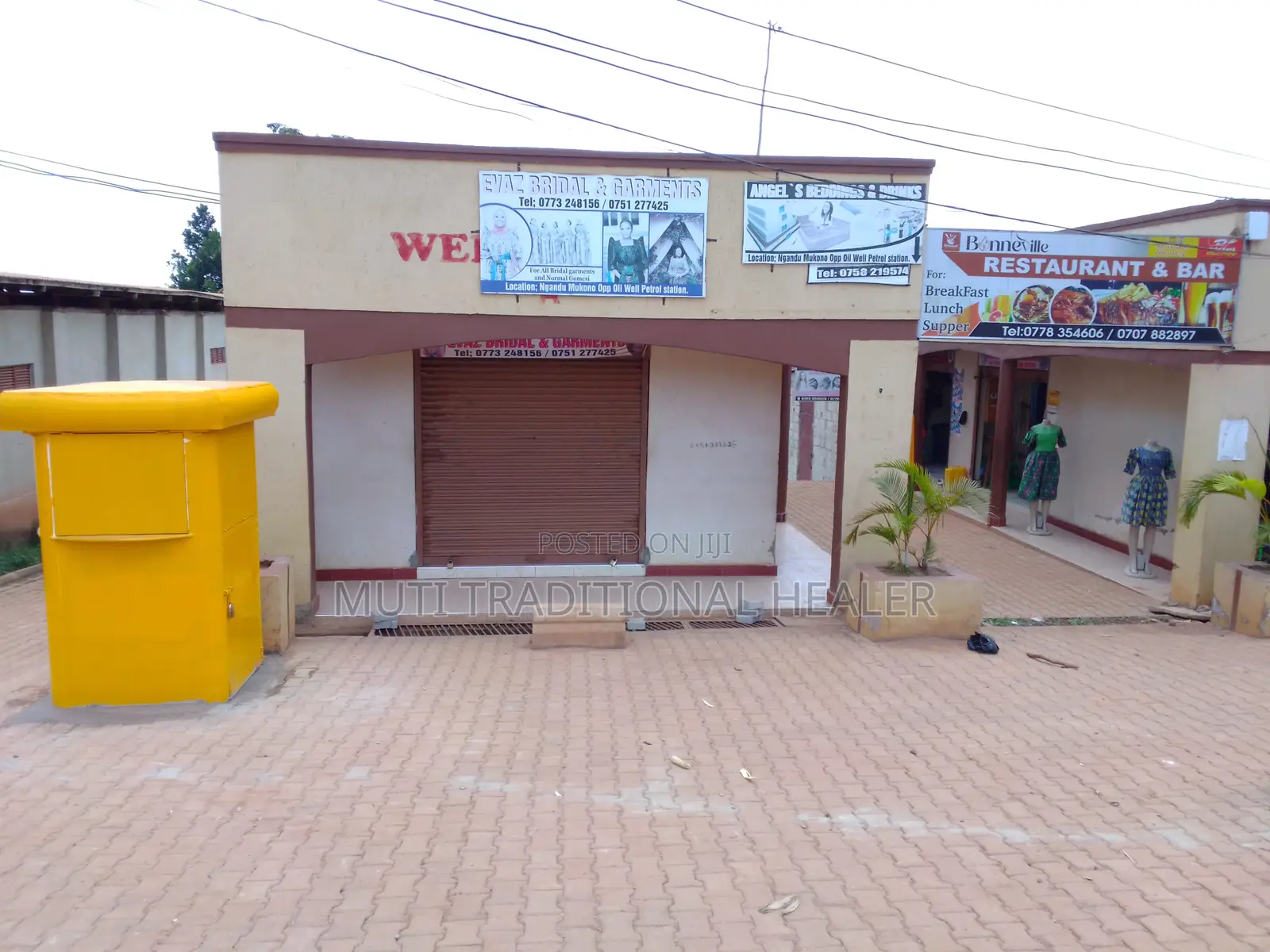 Shops On Jinja Kampala High Way For Let, Nngandu