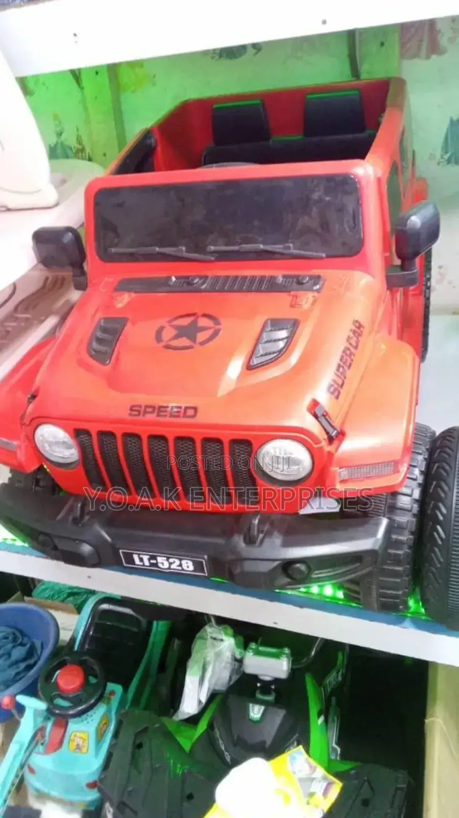 The Lt-528 Electric Ride-on Jeep