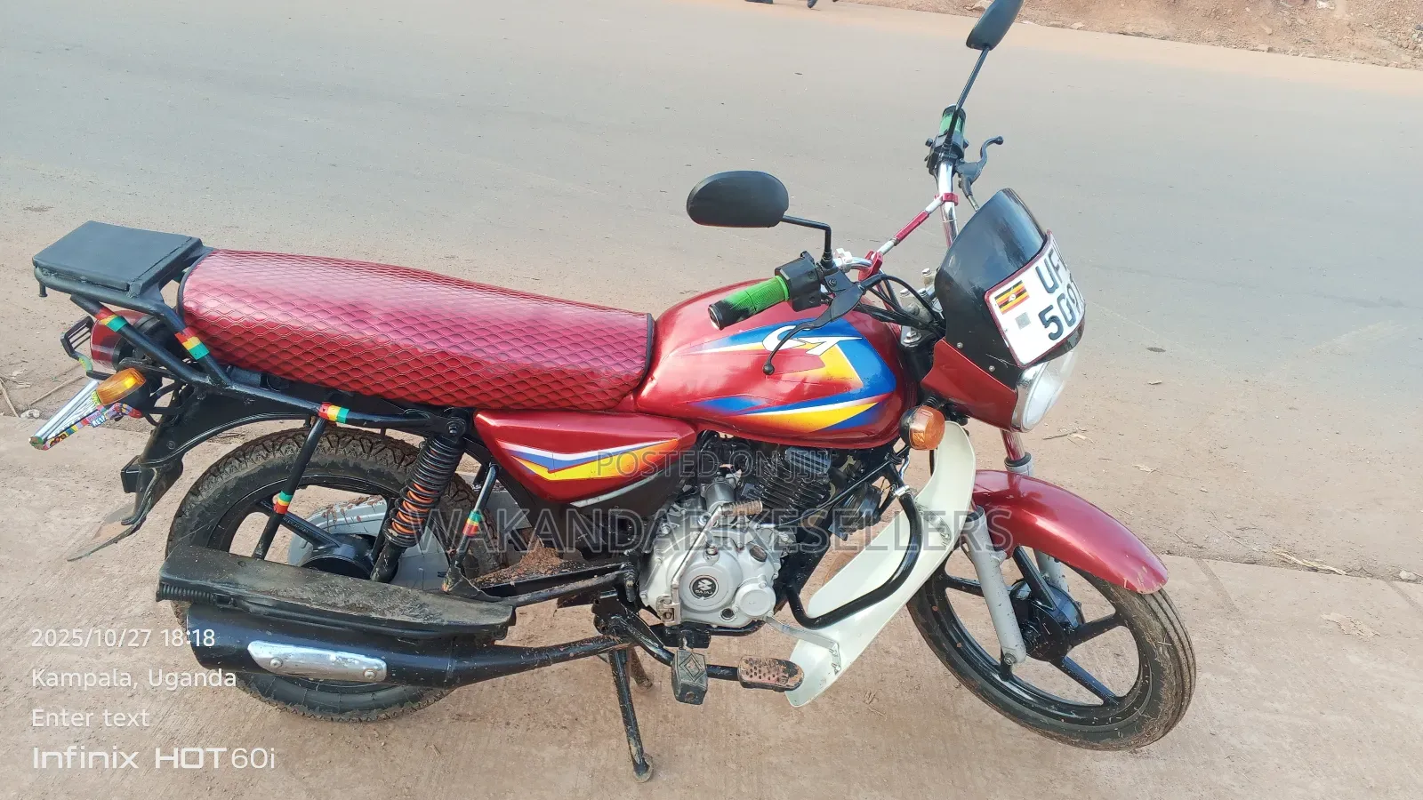 Bajaj Boxer 125 2023 Red