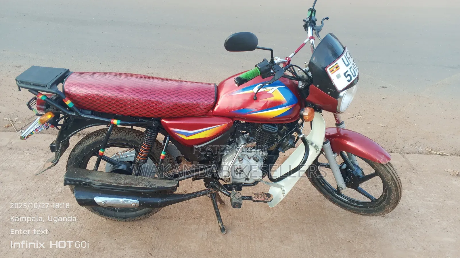 Bajaj Boxer 125 2023 Red