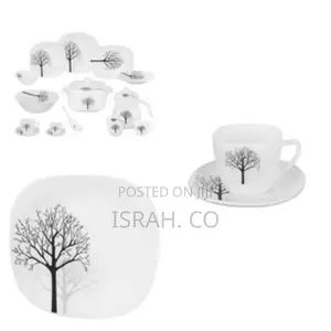 Arcopal 40 PCS Plates Cups Bowls Saucers Dinnerware