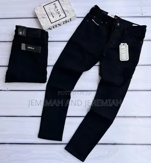 Giesla Plain Denim Jeans for Men.Both Casual and Formal Design