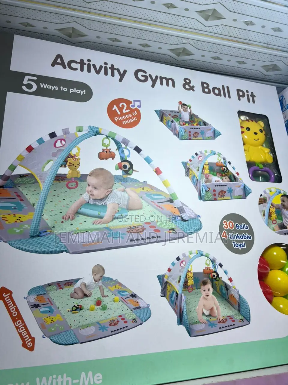 5-in-1 Your Way Ball Play Activity Gym Ball Pit