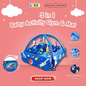 5-in-1 Baby Gym Activity Centre and Ball Pit Area