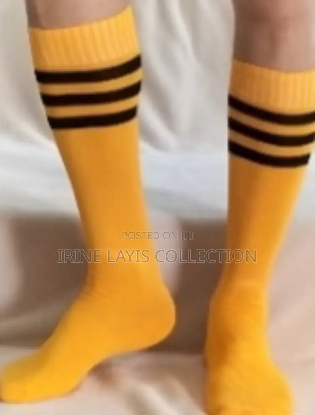 3 Stripped Sports Stockings