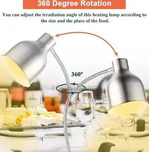 Portable Electric Commercial Food Warmer Lamp