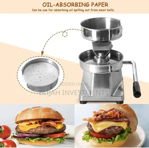 Manual Commercial Hamburger Press Machine