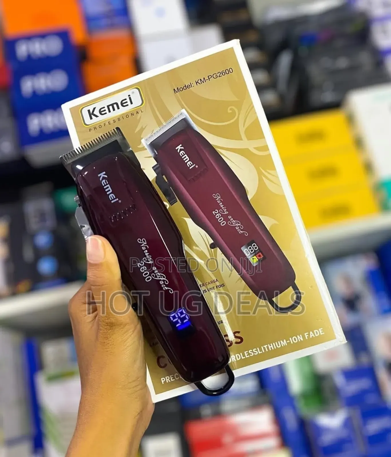 Kemei Rechargeable Hair Clipper Beard Shaver Trimmer Shaving Machine