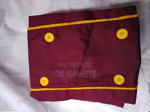 Maroon With Yellow Color