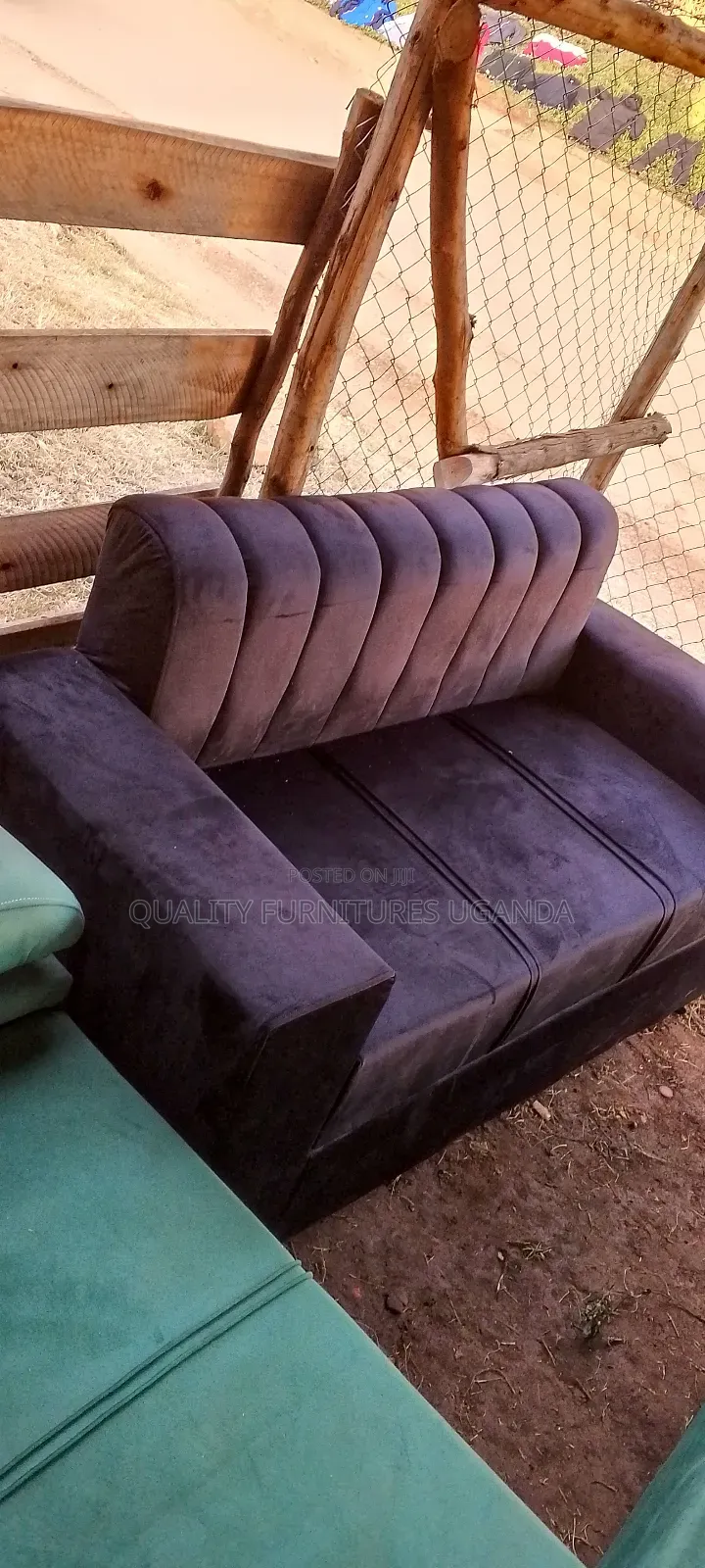 Sofa Seat in Black Color