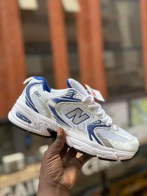 New Balance 530 White Blue And Sliver