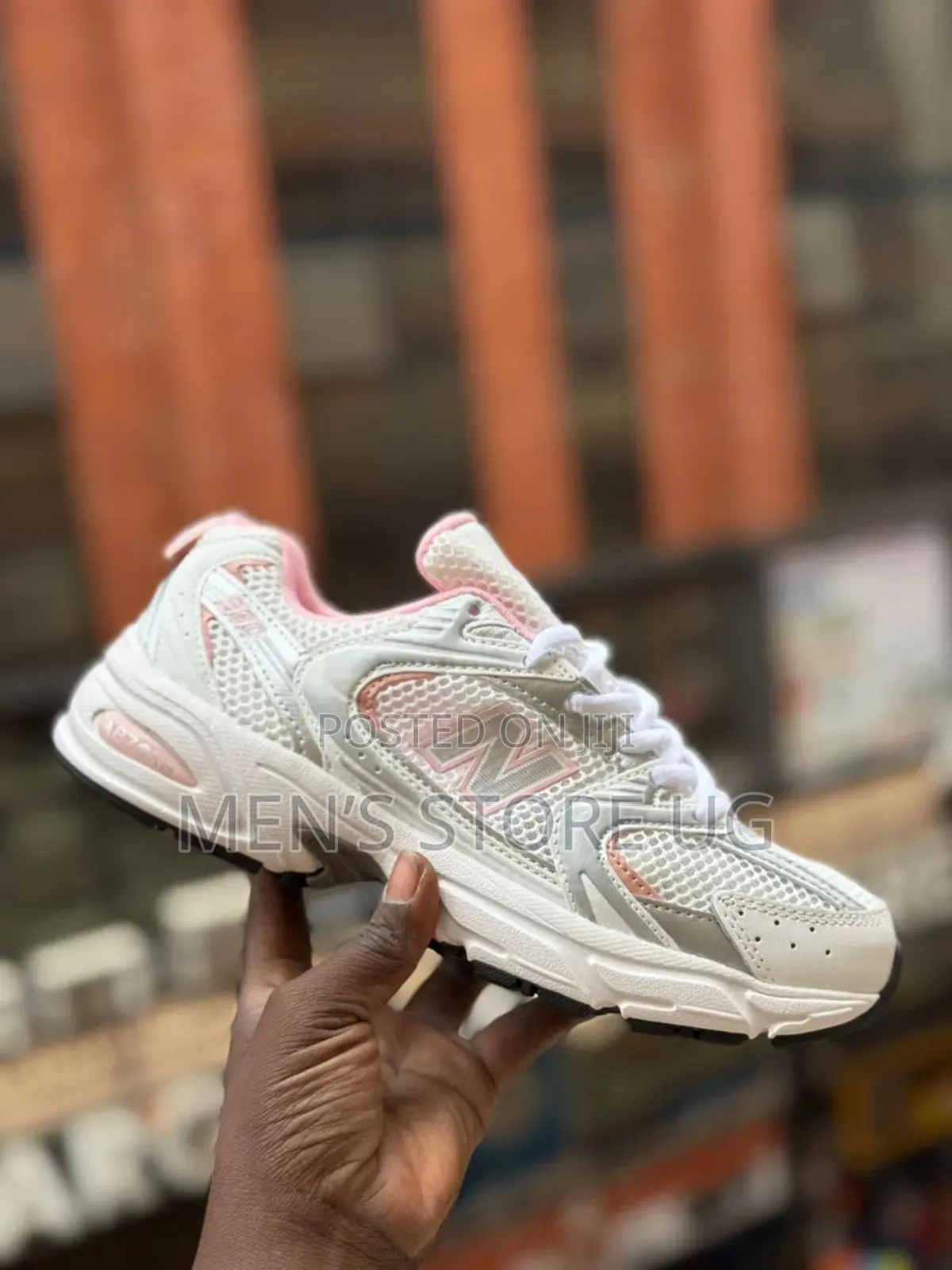 New Balance 530 White Pink And Sliver