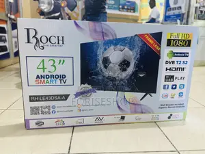 Roch 43 Inch Smart Tv Frameless (Black Friday)