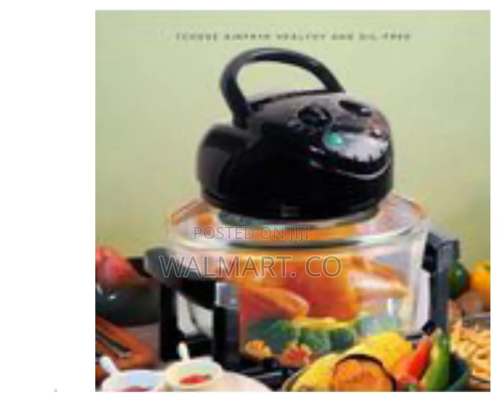 20 Litre 8 in 1 Glass Turbo Convection Halogen Oven