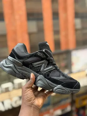 New Balance 9060 In The "Black Plain" Colorway.
