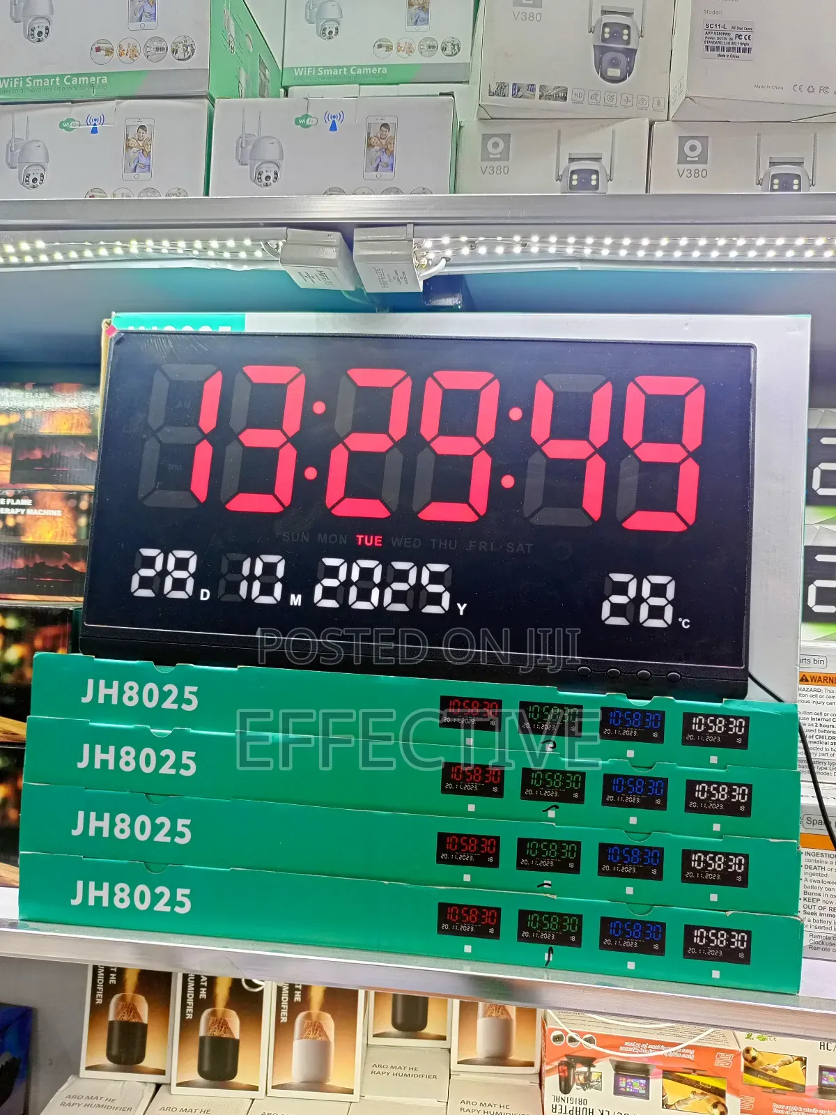 Jh-8025 Led Digital Wall Clock.