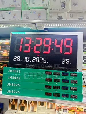 Jh-8025 Led Digital Wall Clock.