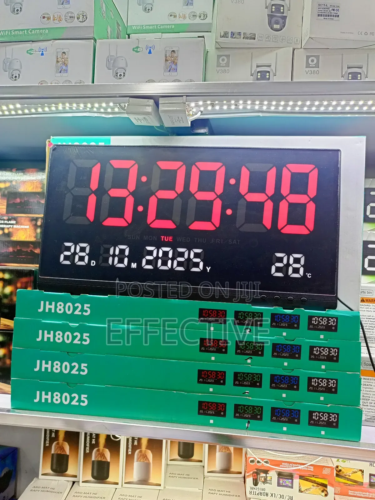 Jh-8025 Led Digital Wall Clock.