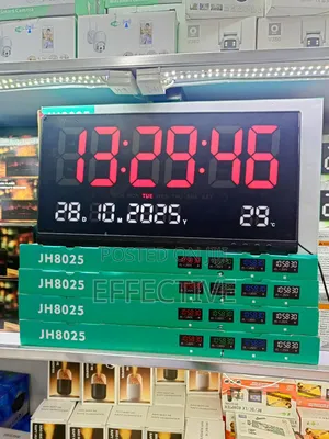 Jh-8025 Led Digital Wall Clock.