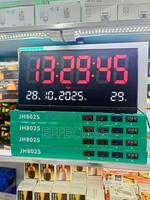 Jh-8025 Led Digital Wall Clock.