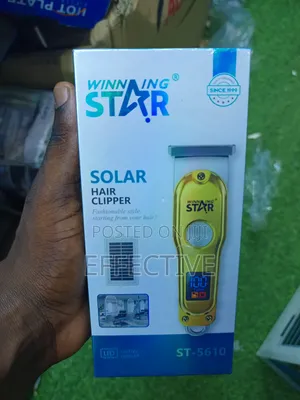 Solar Hair Clipper.