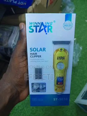 Solar Hair Clipper.