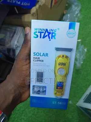 Solar Hair Clipper.