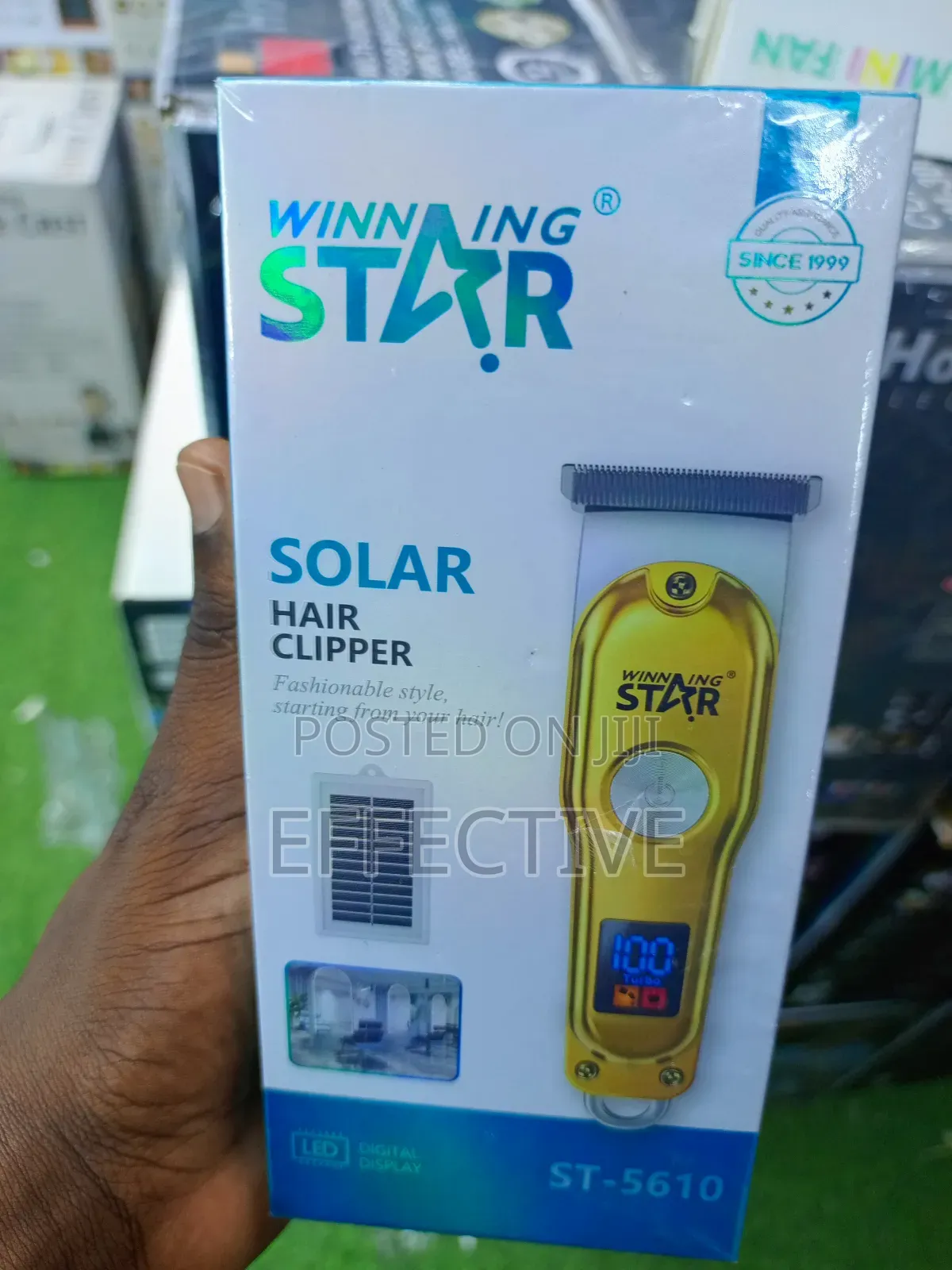 Solar Hair Clipper.